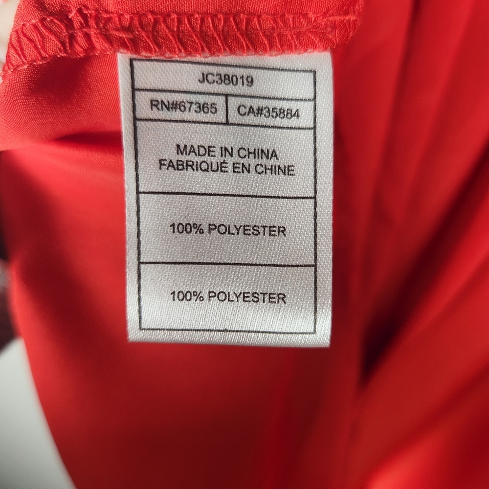 NWT Urban Outfitters JACK BB Dakota Scarlett RED DRESS Sz S Drapey Keyhole Back - Picture 9 of 10